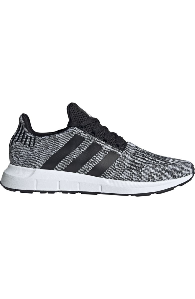 adidas Swift Run 1.0 Sneaker, Alternate, color, Black/Black/White