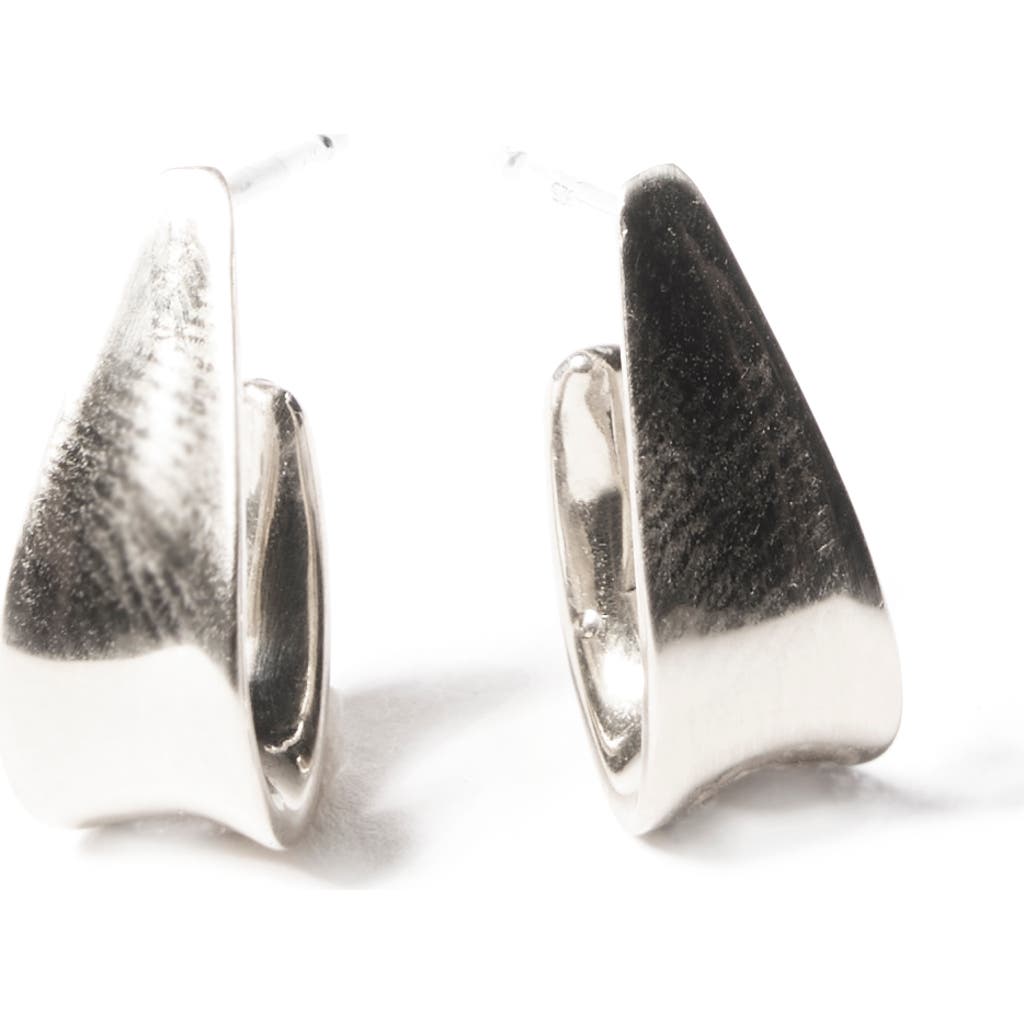 Odette New York Ancre Earrings In Sterling Silver