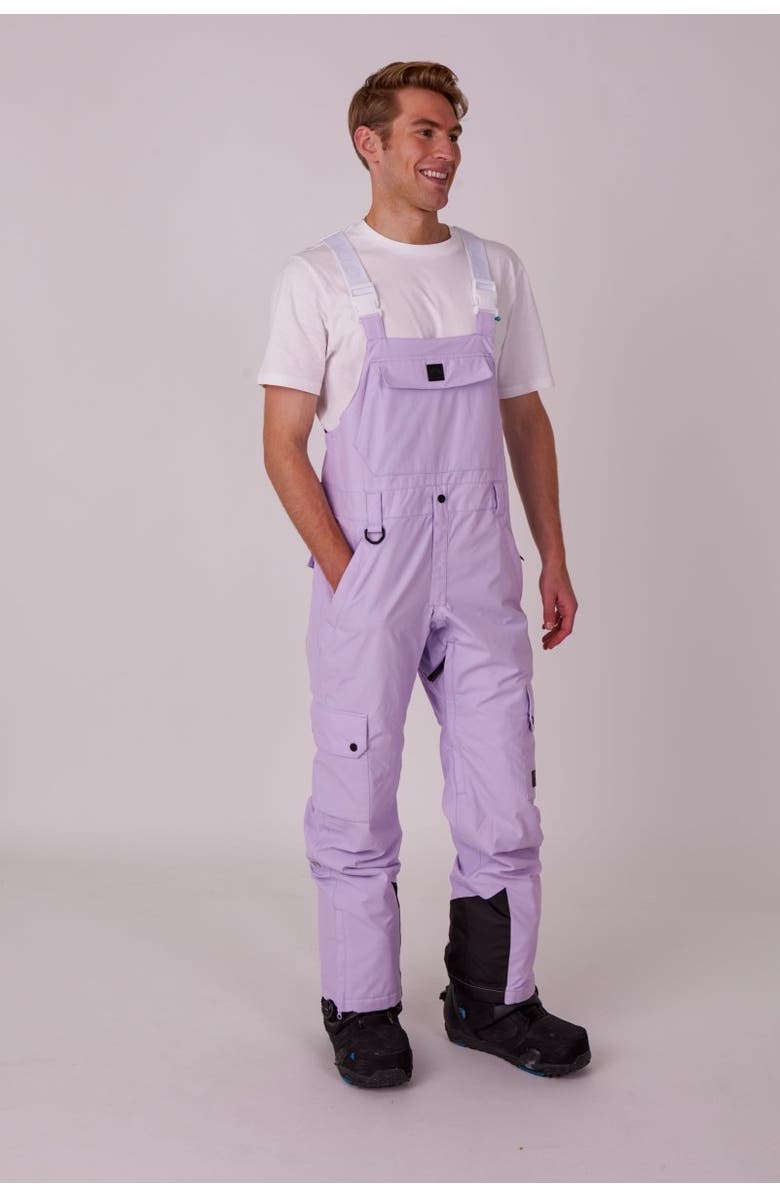 OOSC Yeh Man Bib Pant - Lavender, Alternate, color, Lavender