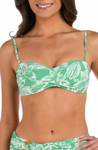 La Blanca Batiki Twist Bandeau Bikini Top