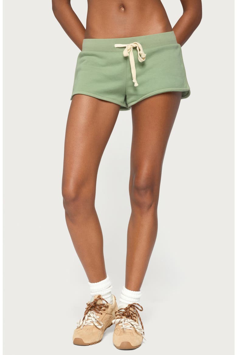 Celiah French Terry Shorts, Main, color, SAGE