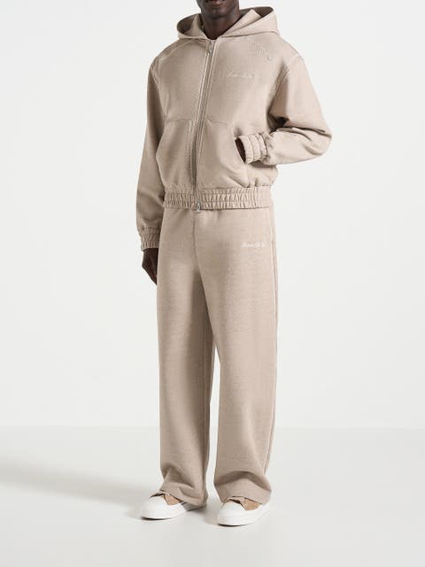 Morgan Unisex Whipstitch Wide Leg Jogger