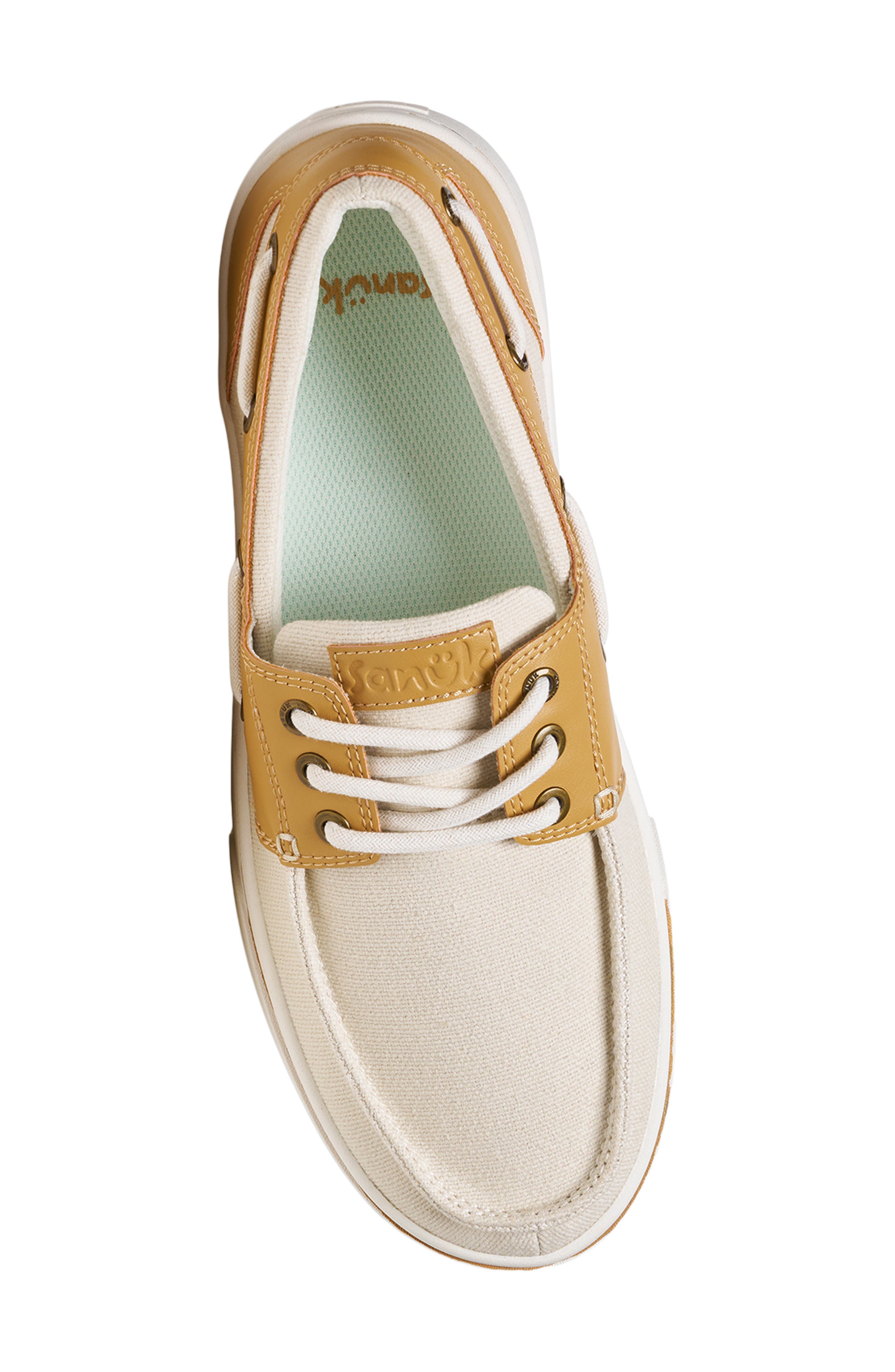 Hava Sneaker Sole Canvas Boat Shoe, Alternate, color, TURTLEDOVE MULTI