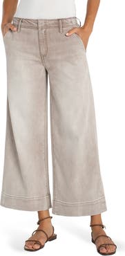 Liverpool Los Angeles Crop Wide Leg Jeans