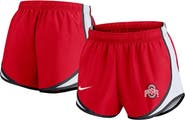 Nike Women's Nike Red Ohio State Buckeyes Spring Break Tempo Performance Shorts