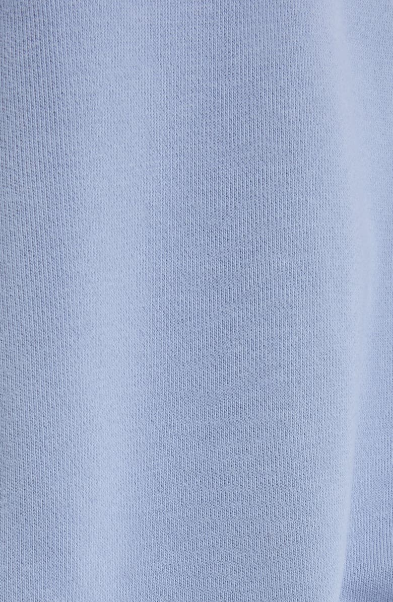 New Balance Coastal Fleece Oversize Crop Crewneck Sweatshirt, Alternate, color, Dusk Shower