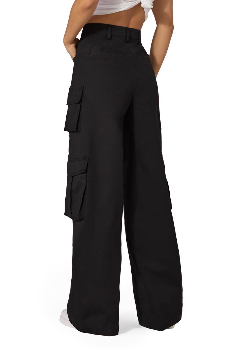 Favorite Daughter The Favorite Wide Leg Cargo Pants, Alternate, color,