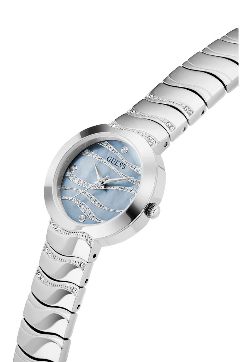 Laguna Bracelet Watch, 30mm, Alternate, color, SILVER