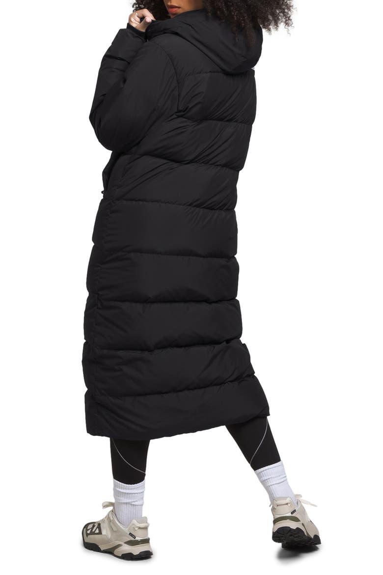 Triple C Longline 550 Fill Power Down Parka, Alternate, color, TNF BLACK