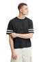 Cropped Fit Panel T-Shirt