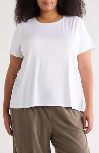 Eileen Fisher Crewneck Short Sleeve T-Shirt