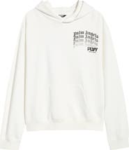 PLAY PALM ANGELS Logo Print Hoodie