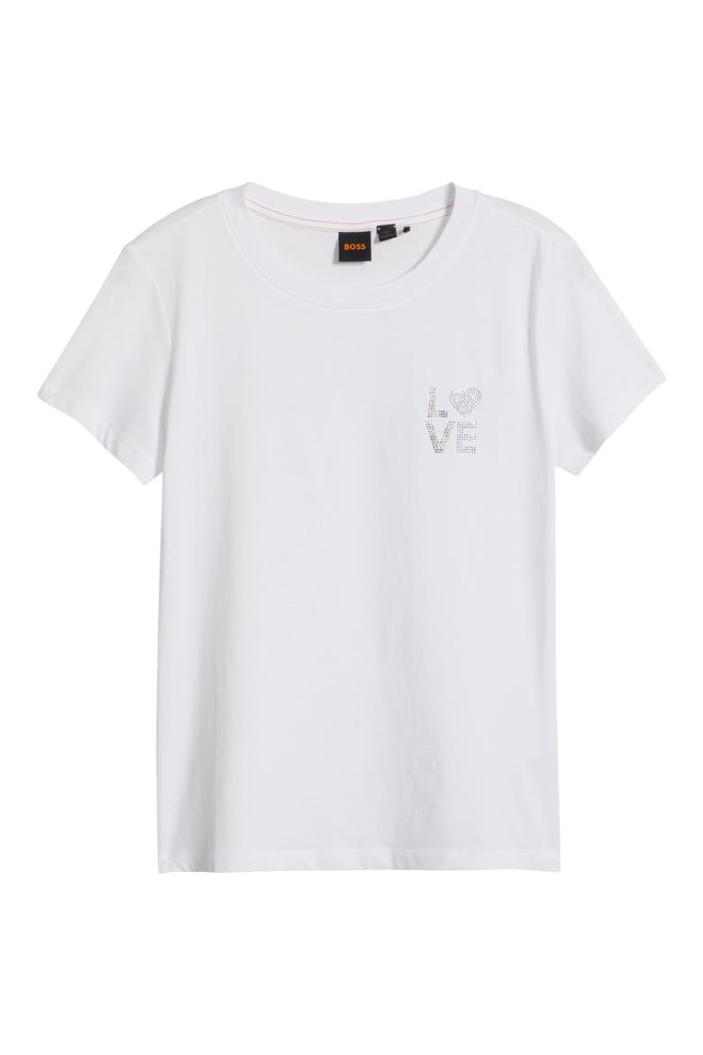 Crystal Cotton T-Shirt, Alternate, color, WHT