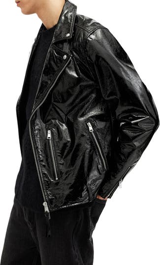 Badwan Leather Biker Jacket