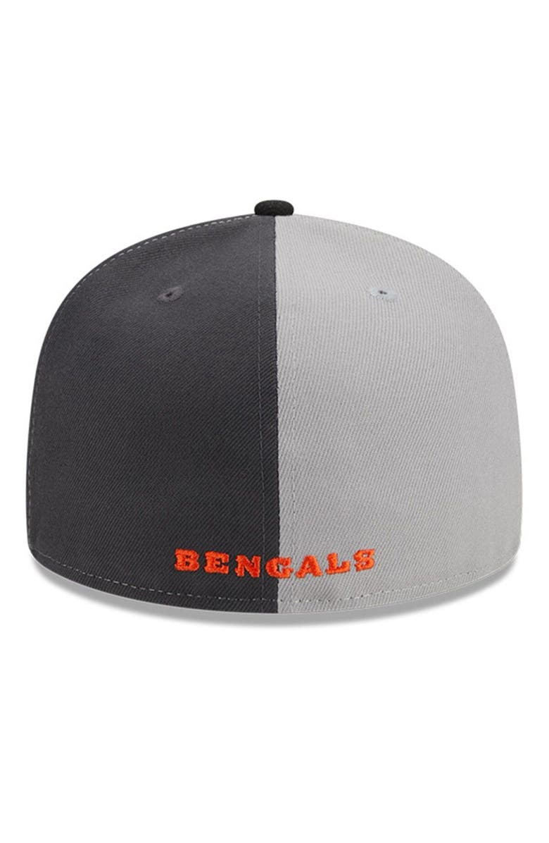 New Era Men's New Era  Gray/Black Cincinnati Bengals 2023 Sideline 59FIFTY Fitted Hat, Alternate, color, Gray