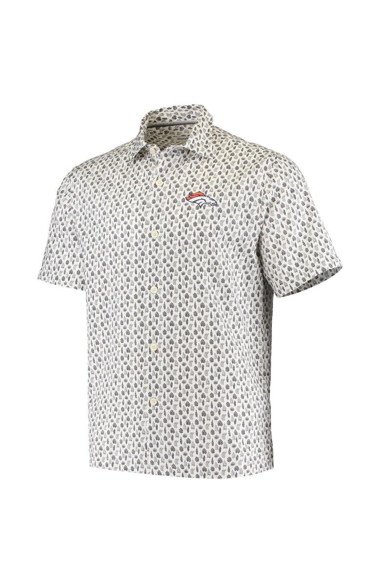 Tommy Bahama Men's Tommy Bahama White Denver Broncos Baja Mar Woven Button-Up Shirt, Alternate, color,