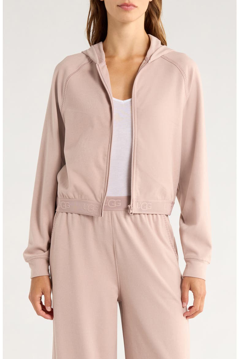 Aubrie Zip-Up Hoodie, Main, color, DAWN PATROL