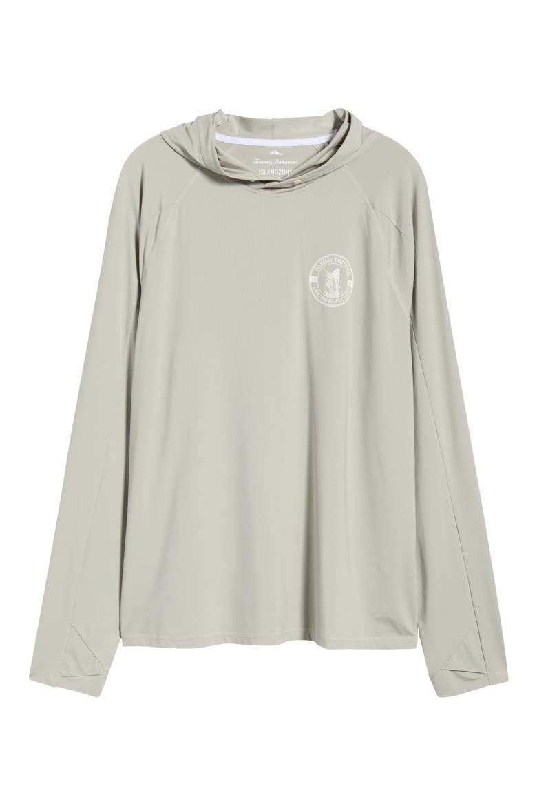 Chill Time IslandZone® Hooded Rashguard, Alternate, color, PALOMA