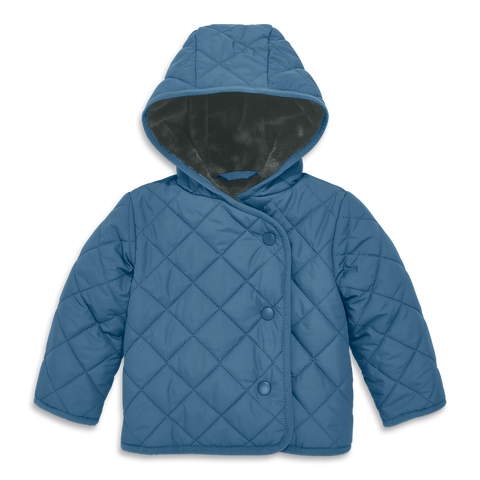 Baby Quilted Fleece-Lined Puffer Jacket