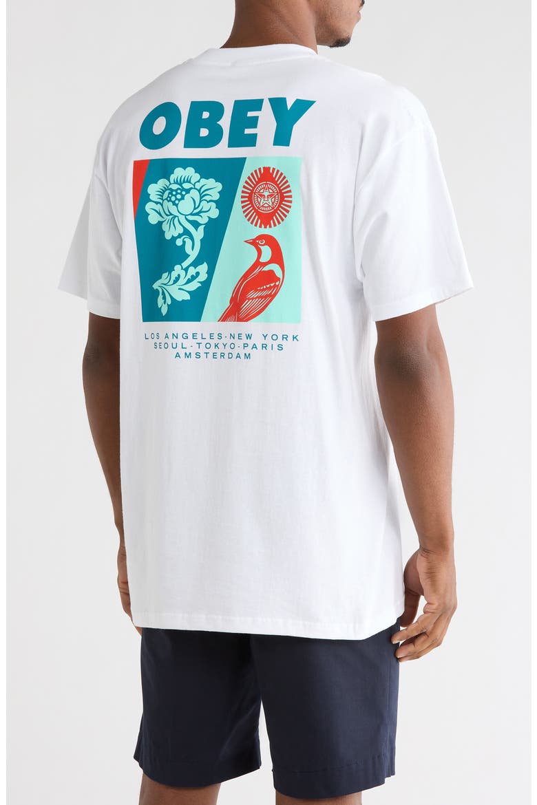 New Spring Graphic T-Shirt, Alternate, color, WHITE
