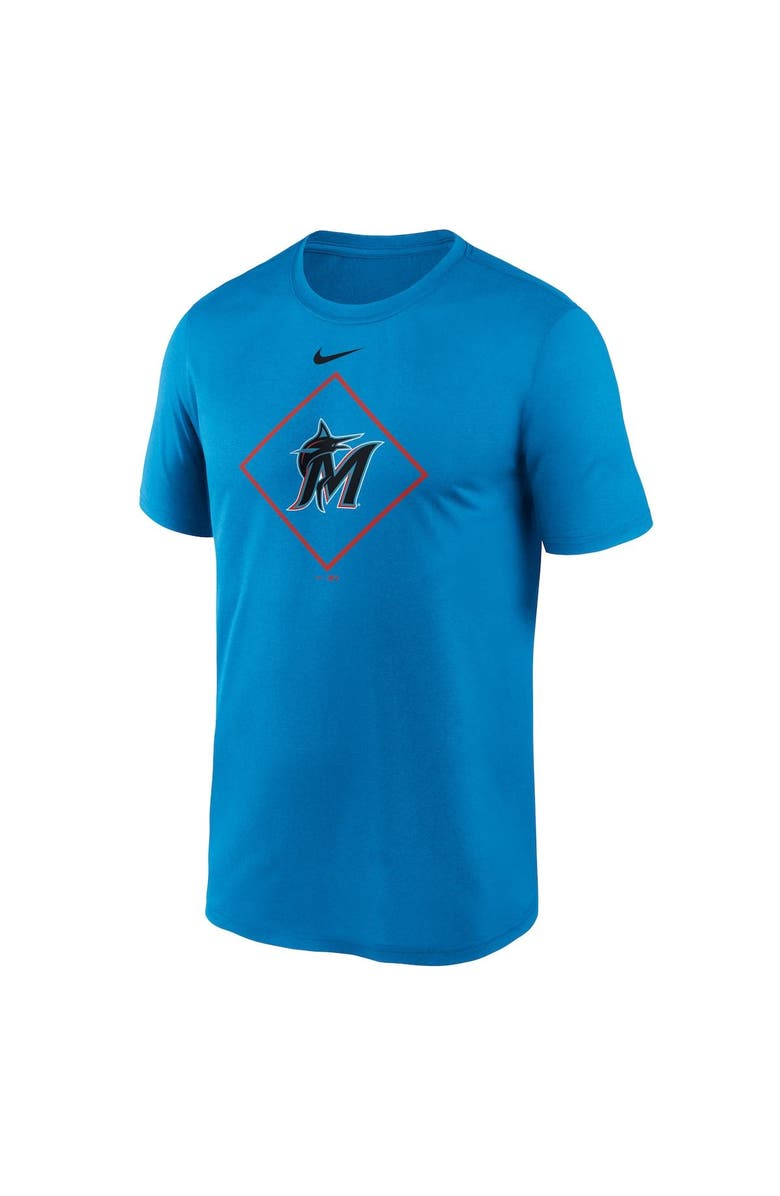 Nike Men's Nike Blue Miami Marlins Legend Icon Performance T-Shirt, Alternate, color,
