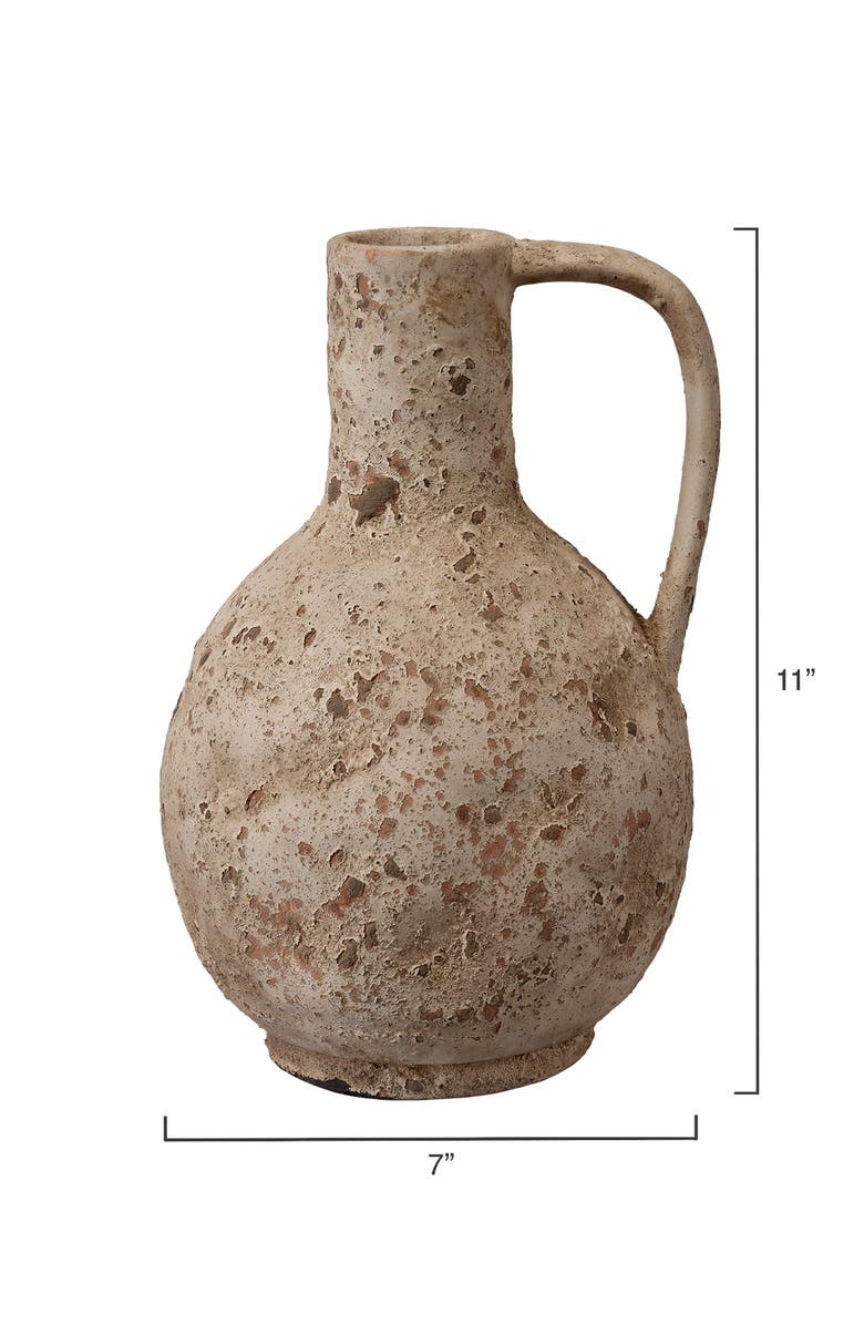 JAMIE YOUNG Branch Ceramic Decorative Vase, Alternate, color, Hazelnut