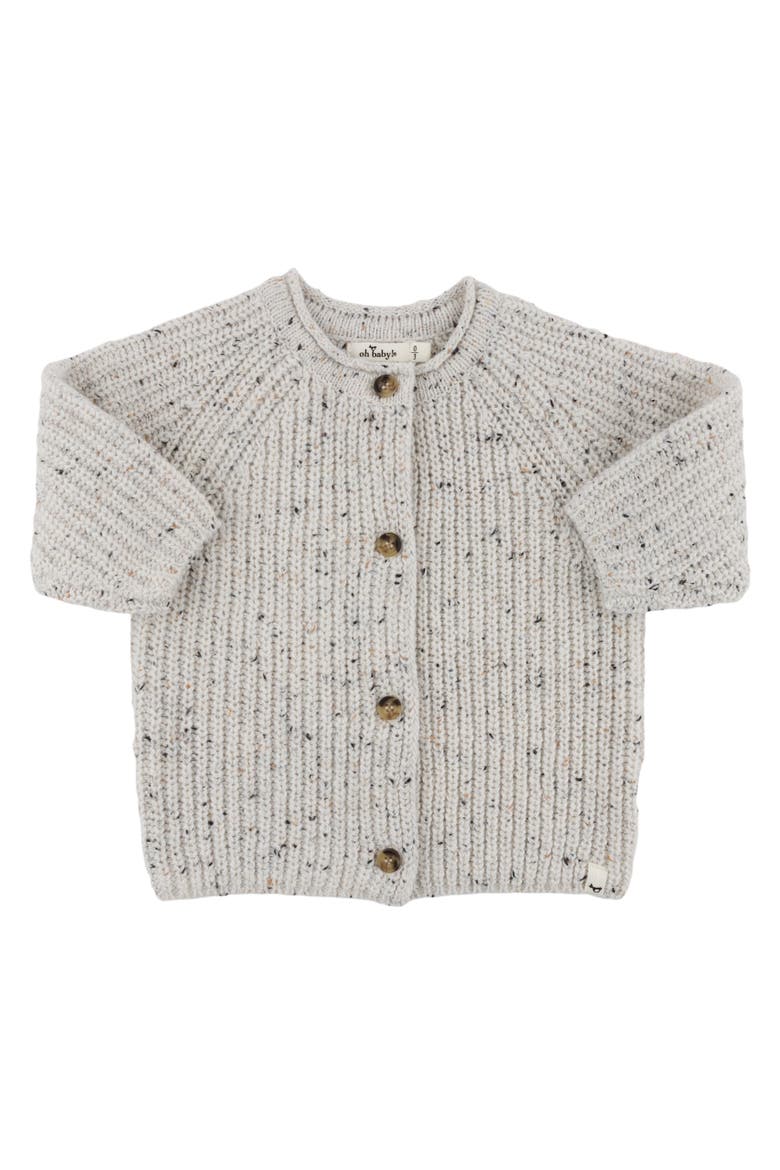 Grandpa Cardigan- Toddler, Main, color, Snowy
