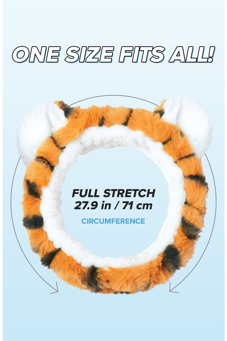 Tiger Skincare Headband, Alternate, color, NO COLOR