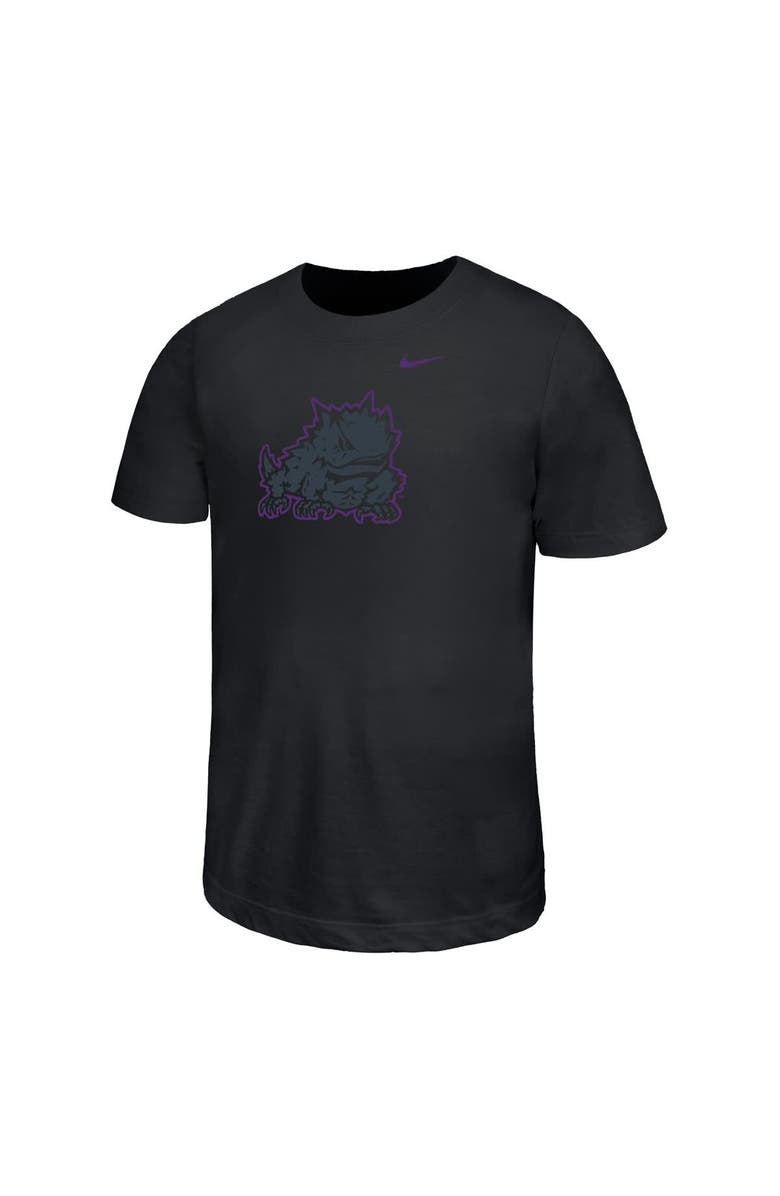 Nike Youth Nike Black TCU Horned Frogs Legend Color Pop Performance T-Shirt, Main, color, Black