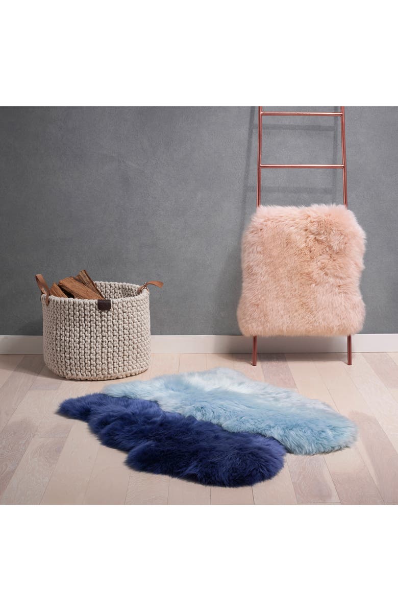 UGG<sup>®</sup> Genuine Shearling Rug, Alternate, color, 