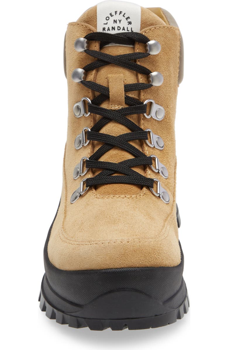 Loeffler Randall Platform Hiking Boot, Alternate, color, Hazel/ Grey