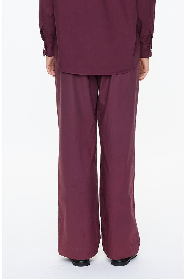 Cala Cotton Drawstring Pants, Alternate, color, CHERRY