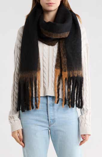 Steve Madden Pop Border Stripe Scarf