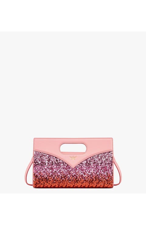 Diamond Bag in Sequin Lamb Leather