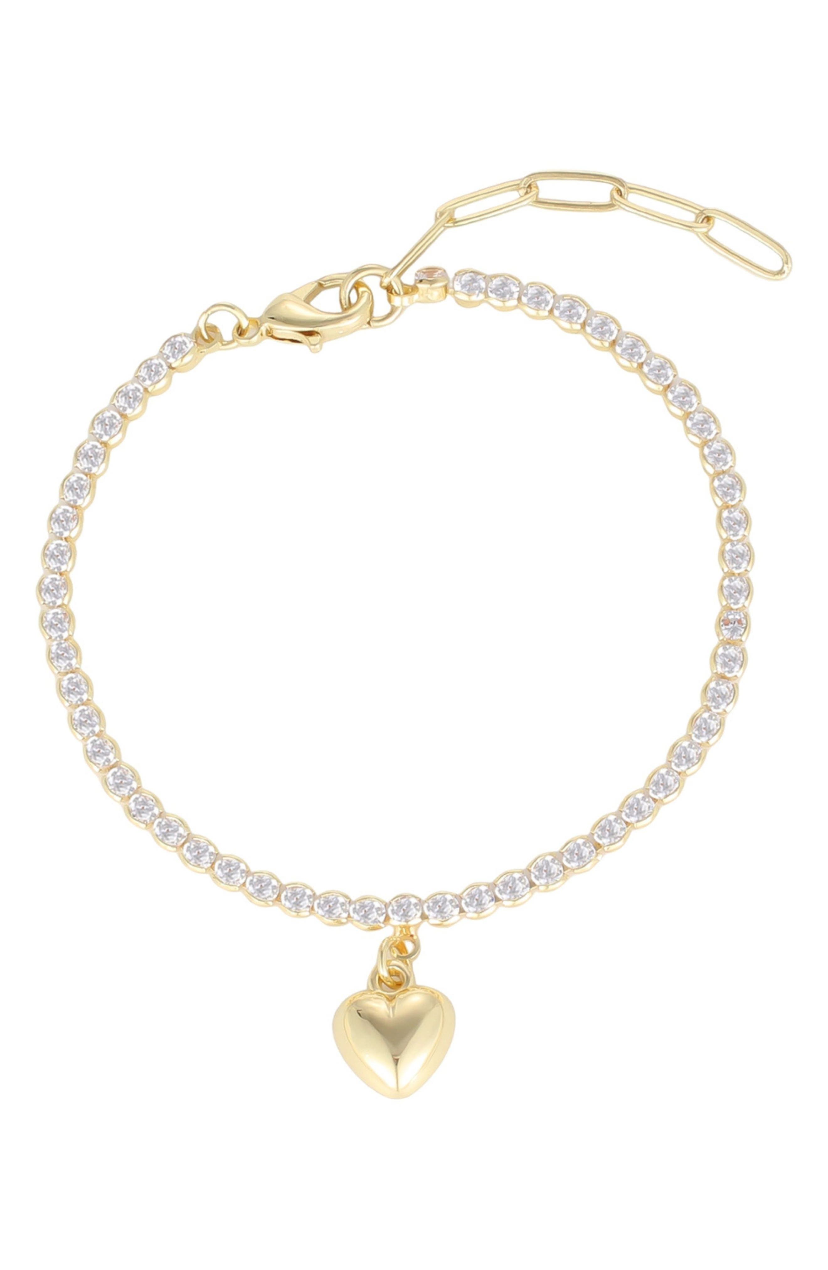 14K Gold Plated Tennis Bracelet
