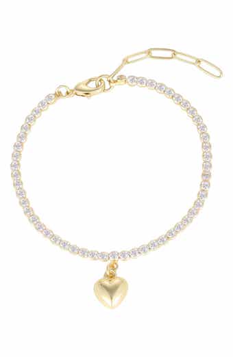 14K Gold Plated Tennis Bracelet