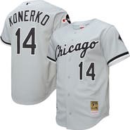 Mitchell & Ness Men's Mitchell & Ness Paul Konerko Gray Chicago White Sox 2005 Throwback Authentic Jersey
