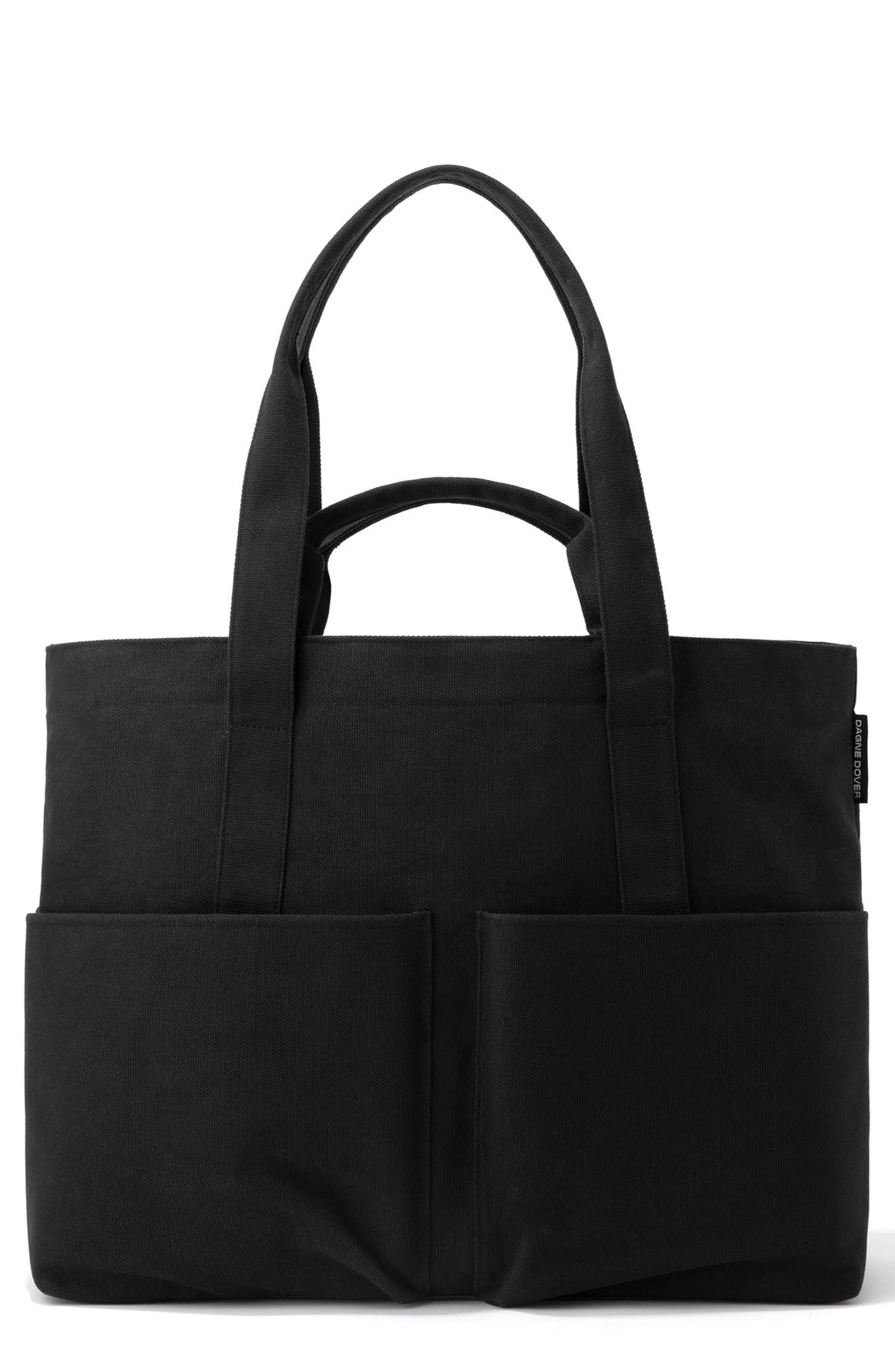 Dagne Dover Vida Large Organic Cotton Canvas Tote, Main, color, 