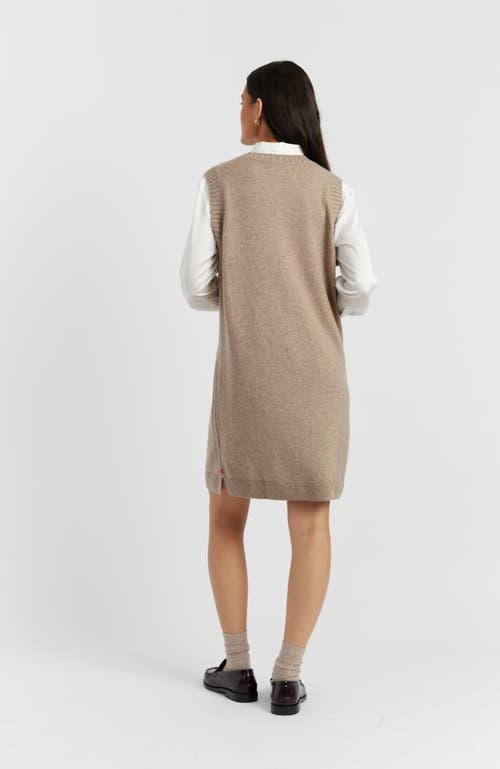 Chinti & Parker Wool Cashmere Mini Dress In Multi