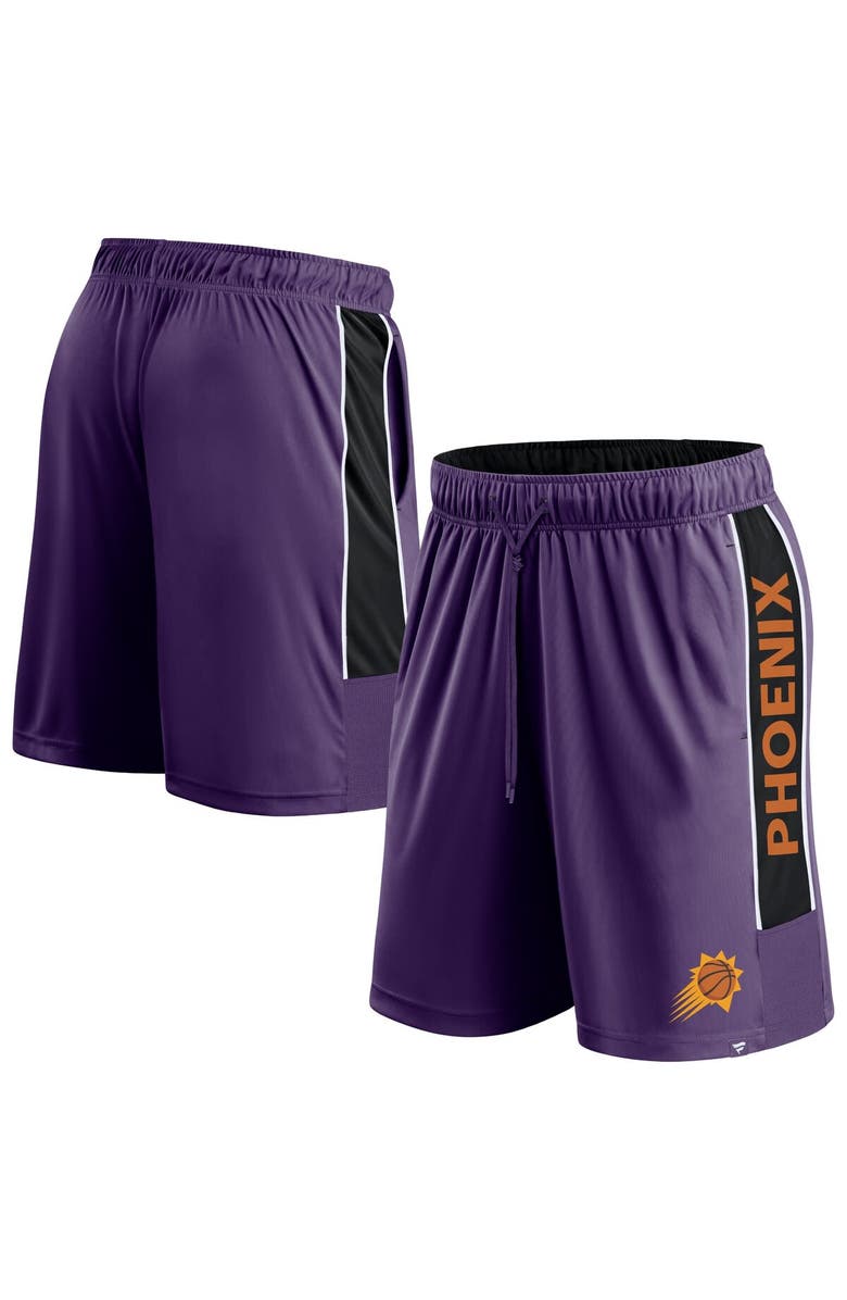 FANATICS Men's Fanatics Branded Purple Phoenix Suns Game Winner Defender Shorts, Main, color, Purple