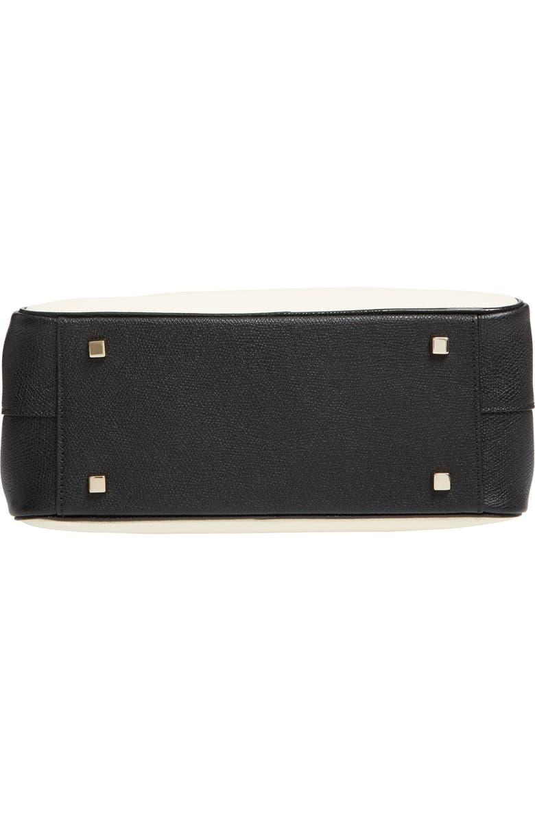 Valextra Medium Serie S Leather Top Handle Bag, Alternate, color,