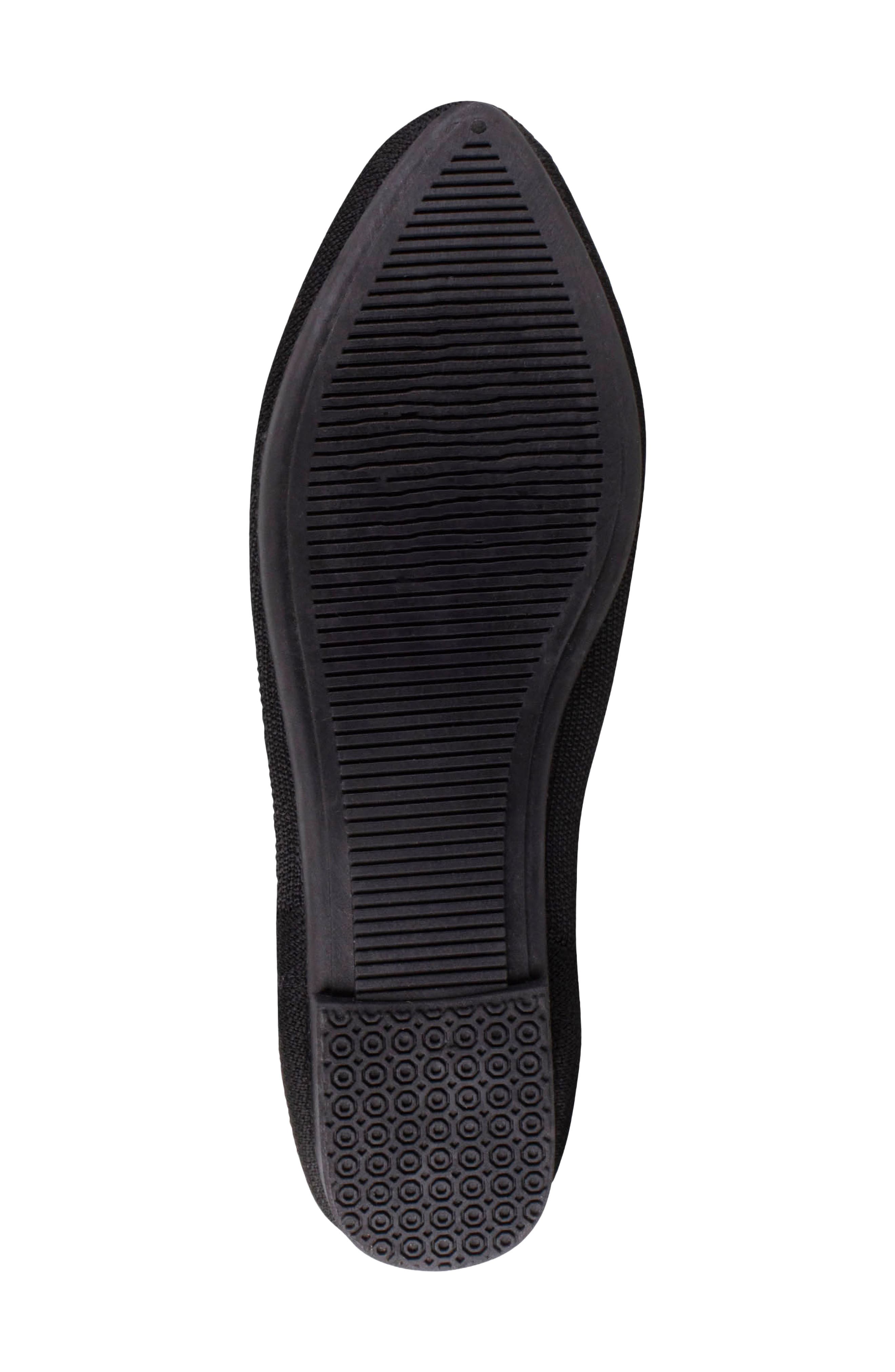 Tahari Tortuga Ballet Flat, Alternate, color, Black Pony