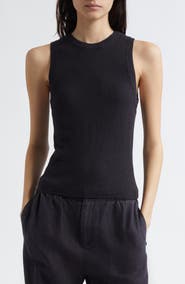 Vince Rib Cashmere & Silk Tank