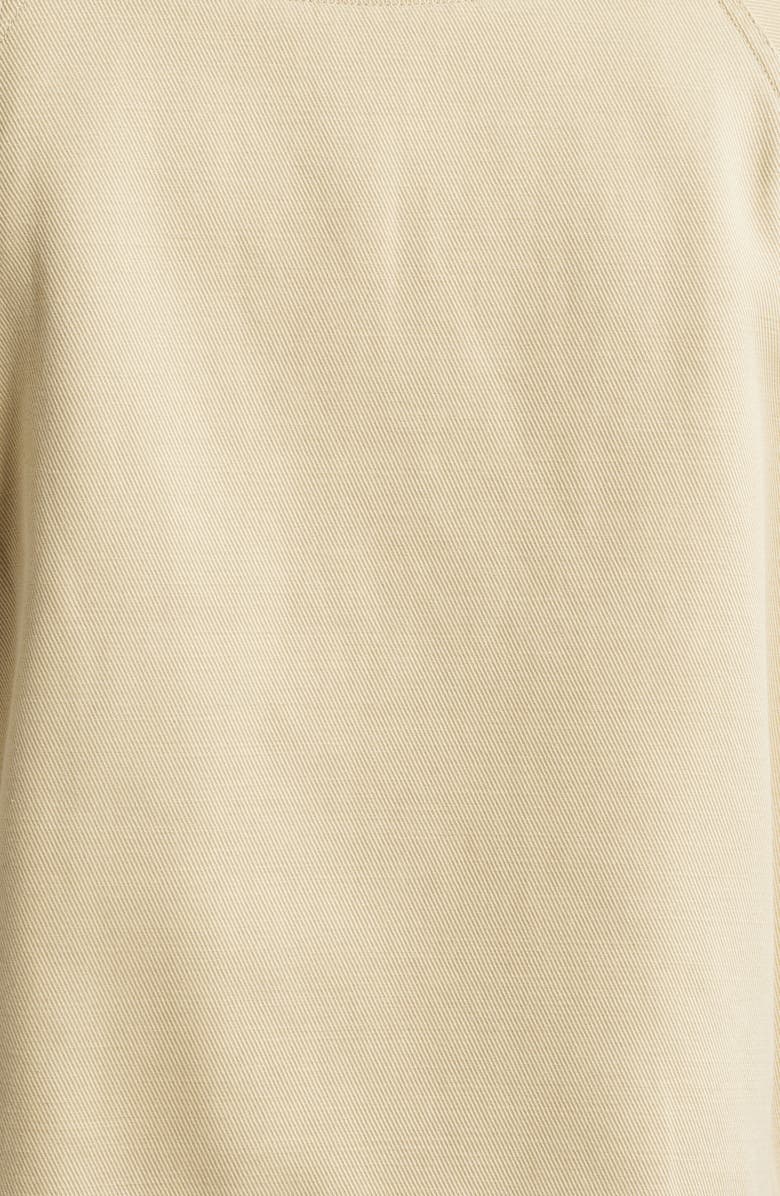 CITY BLUES Double Breasted Crop Trench Jacket, Alternate, color,