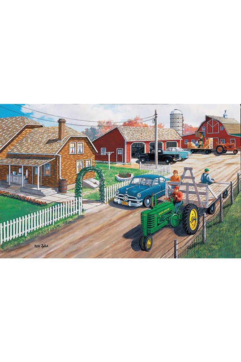 Neighbors Helping Neighbors 1000 piece Jigsaw Puzzle for Adults, Alternate, color, Multicolor