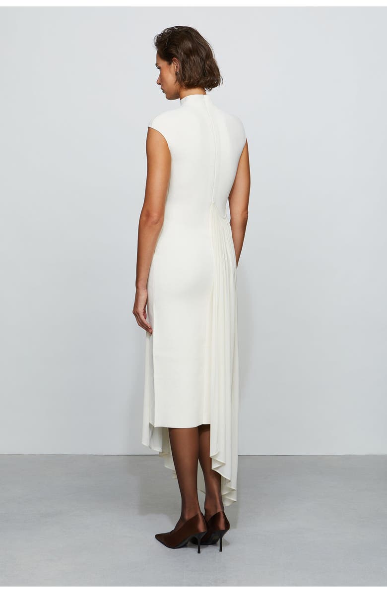 Et Ochs Francis Knit Combo Midi Dress, Alternate, color, Ivory