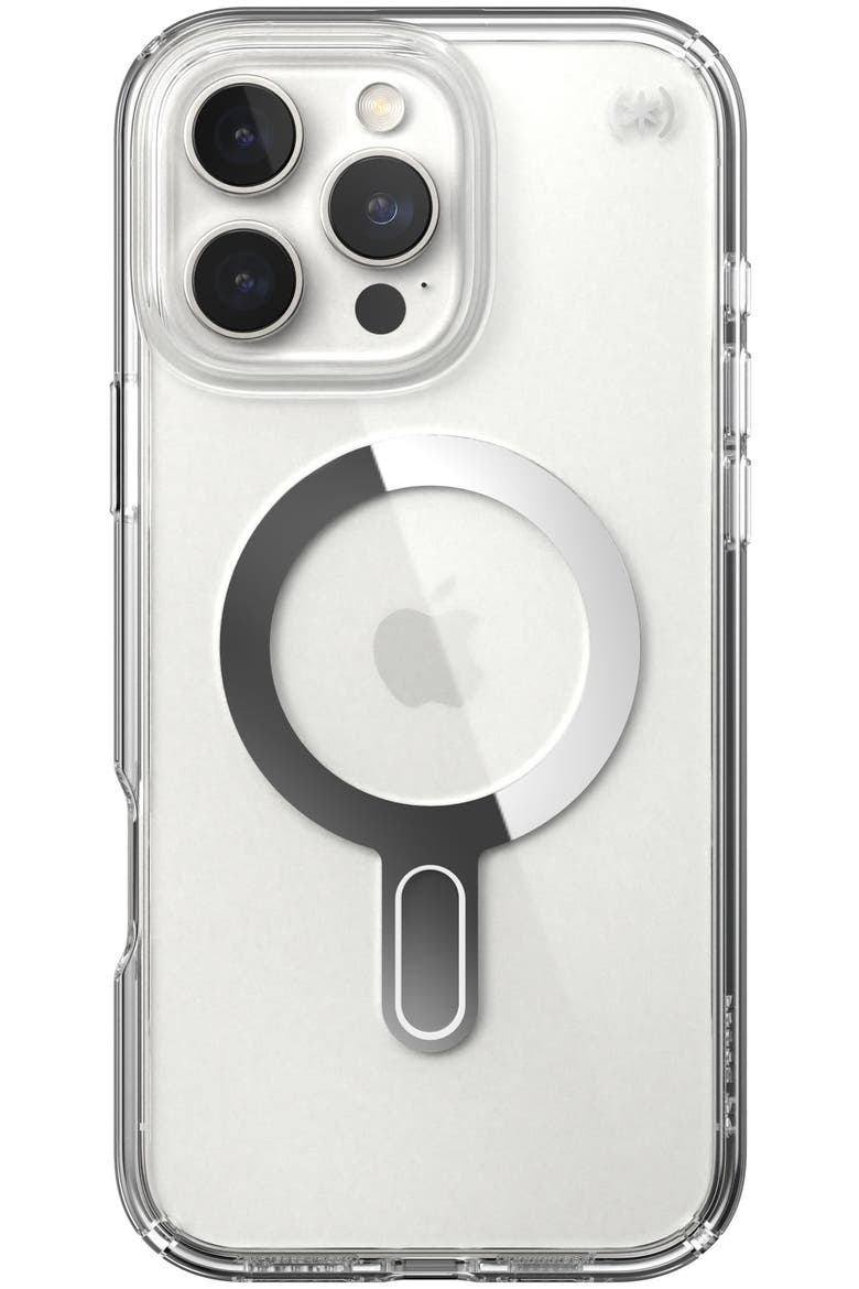 Presidio Perfect Clear Case with ClickLock for Apple iPhone 16 Pro Max, Main, color, Clear