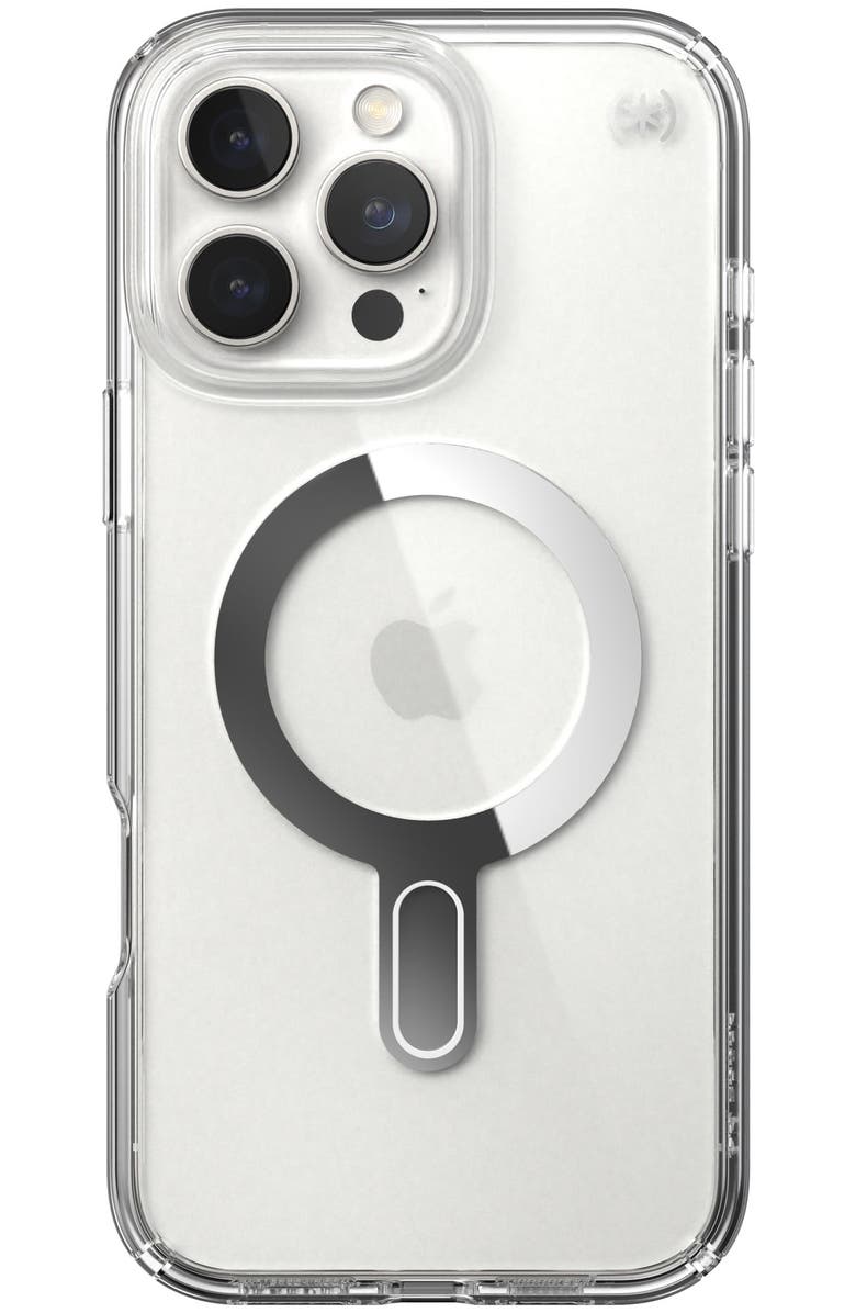 Speck Presidio Perfect Clear Case with ClickLock for Apple iPhone 16 Pro Max, Main, color, Clear