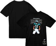 Mitchell & Ness Men's Mitchell & Ness Brian Dawkins Black Philadelphia Eagles Sideline Retired Player T-Shirt