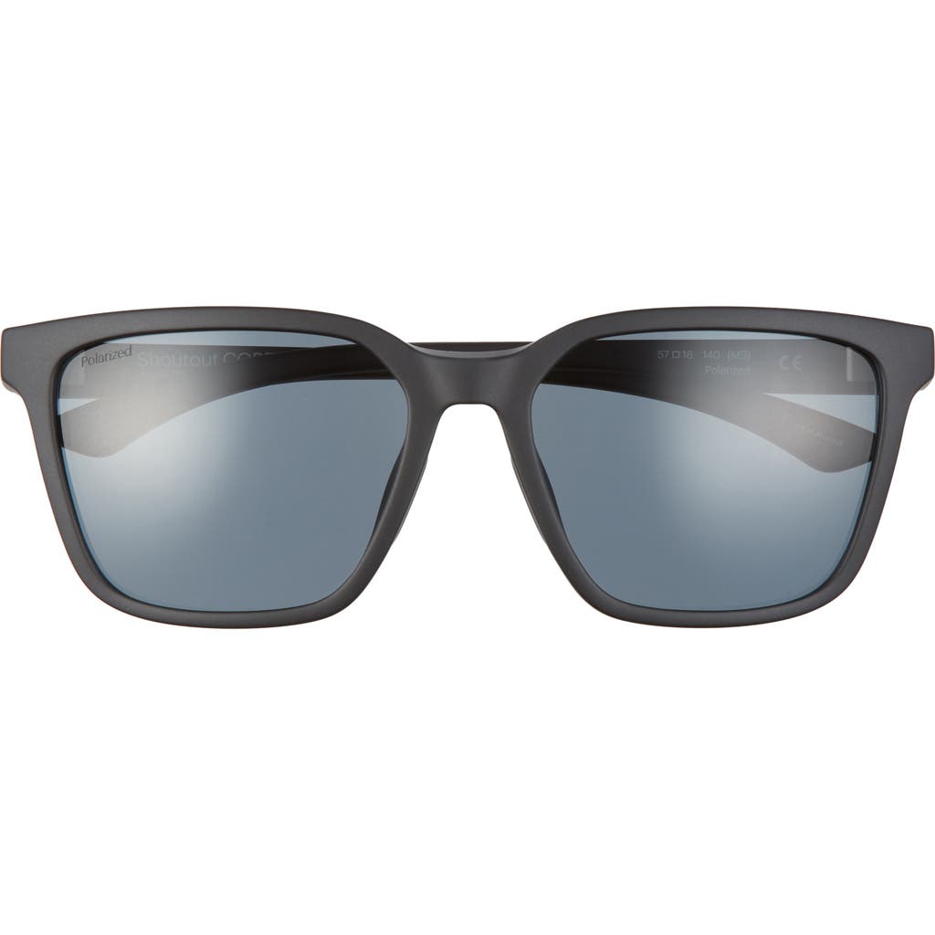 Smith Shoutout Core 57mm Polarized Sunglasses In Brown